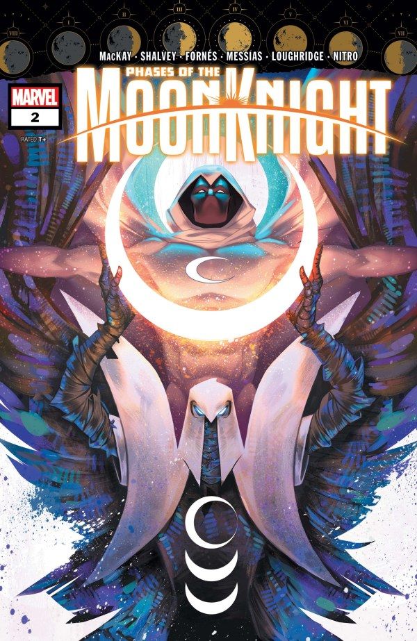 Capa de Phases of the Moon Knight #2.