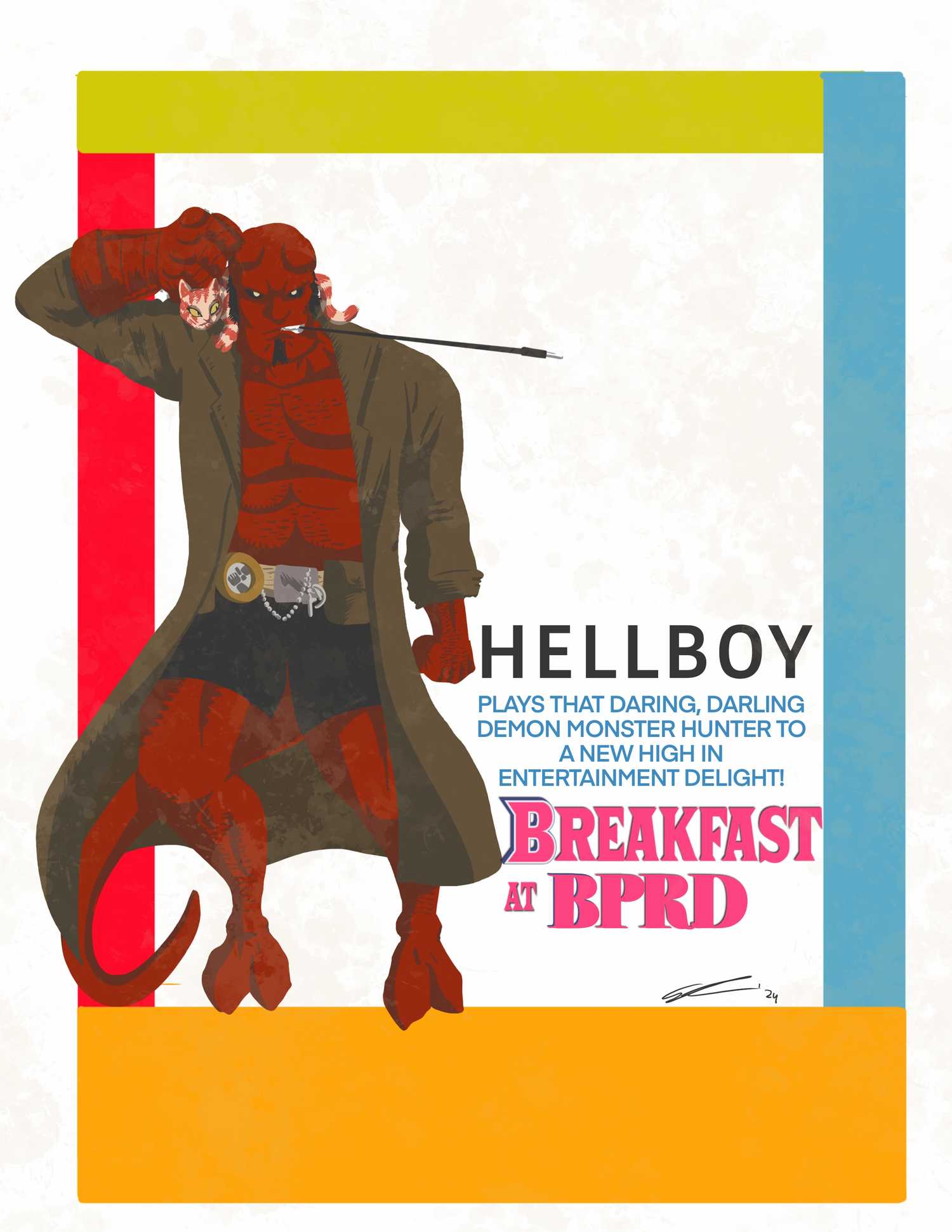 Line it is Drawn: Hellboy Goes to the Movies