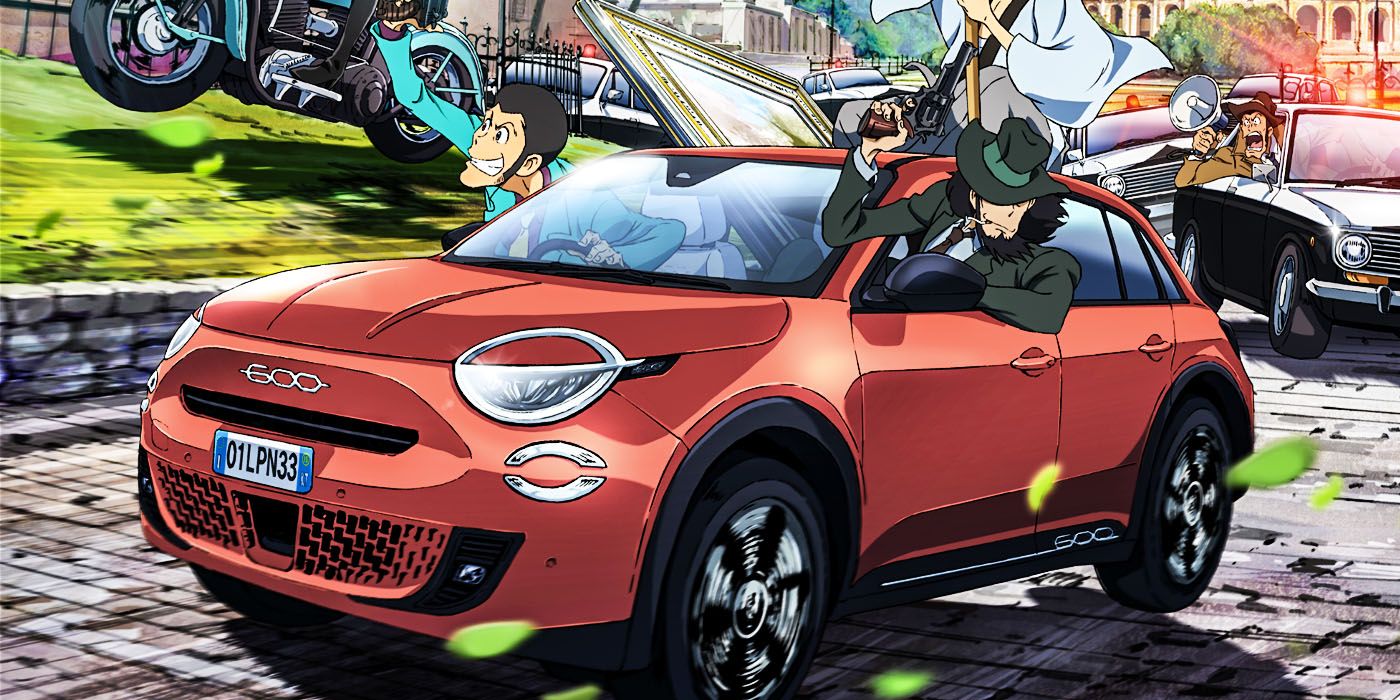 Fiat Partners With Lupin the Third to Release Special-Edition Cars