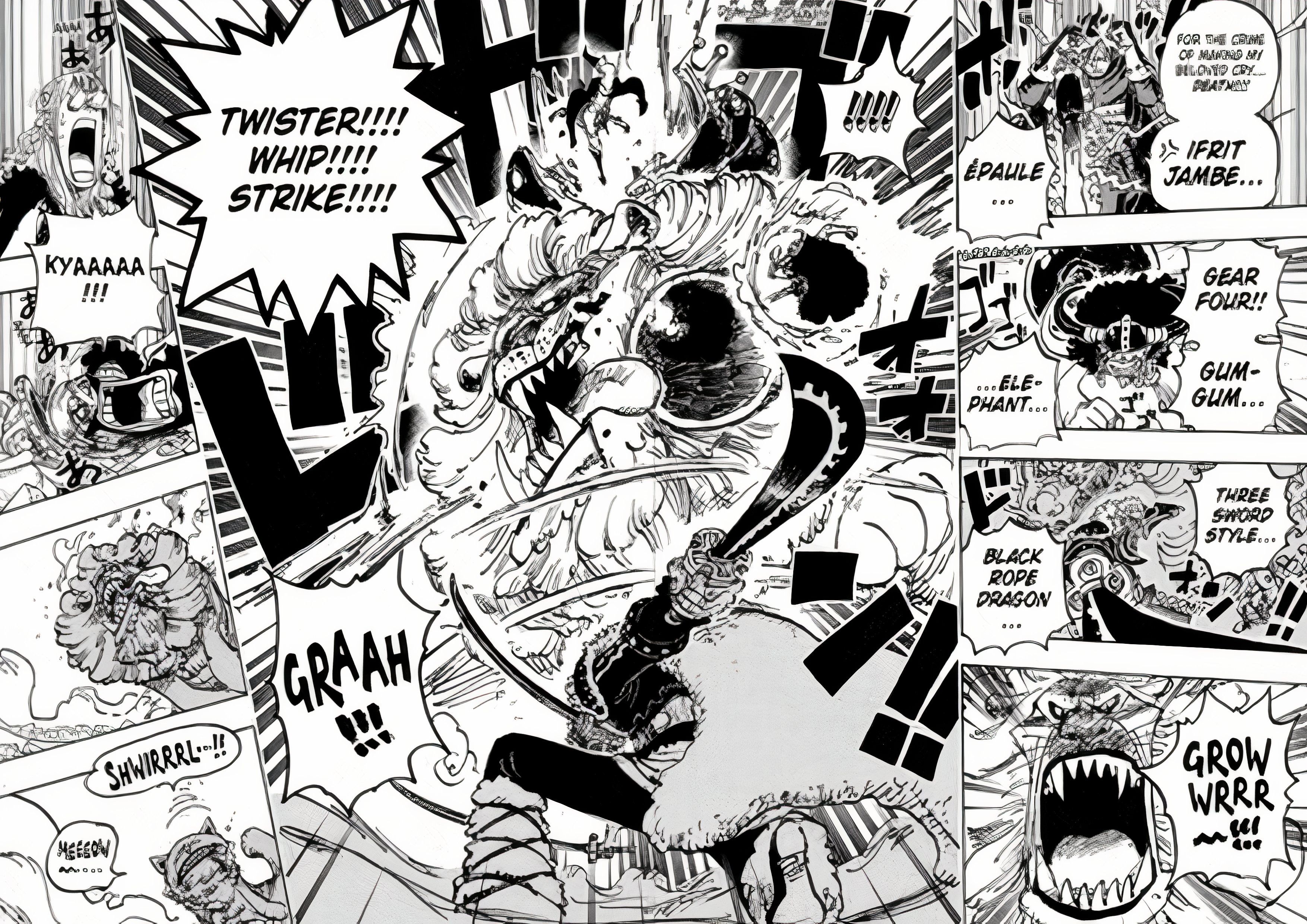 Revisión del capítulo 1127 de One Piece: La aventura de los Piratas de Sombrero de Paja en Elbaf da un primer paso surrealista