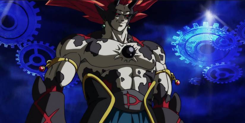 Time Power Unleashed Demigra flaunts his strength in Super Dragon Ball Heroes.