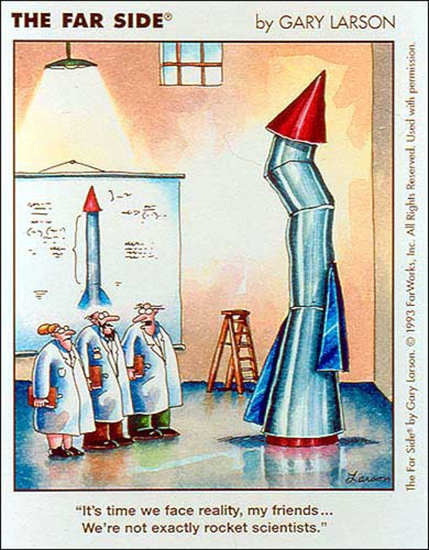 Rocker Science 10 Hilarious Far Side Comics About Science and Scientists