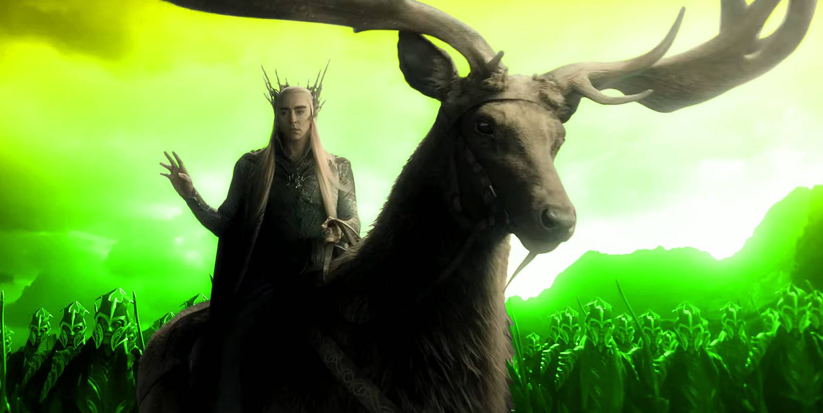 Thranduil's Elk in The Hobbit, Explained, image size:1600x804