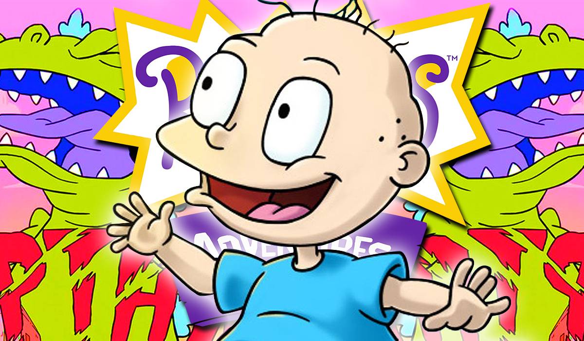 Ruggrats Tommy Augurken The Babies Release The Leaves | Rugrats