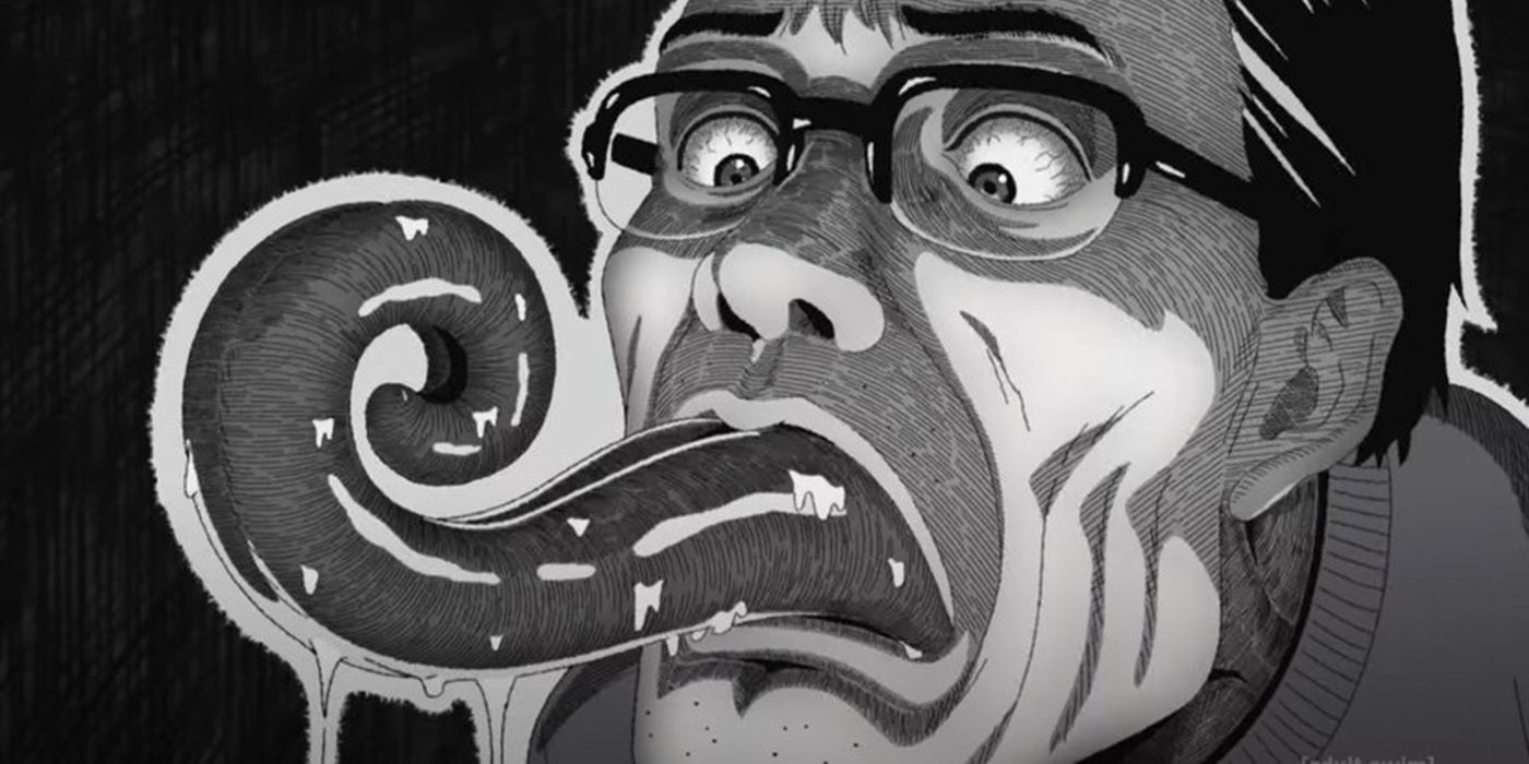 Mr. Saito from Junji Ito's anime series 