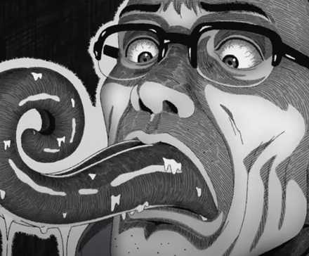 Mr. Saito from Junji Ito's anime series