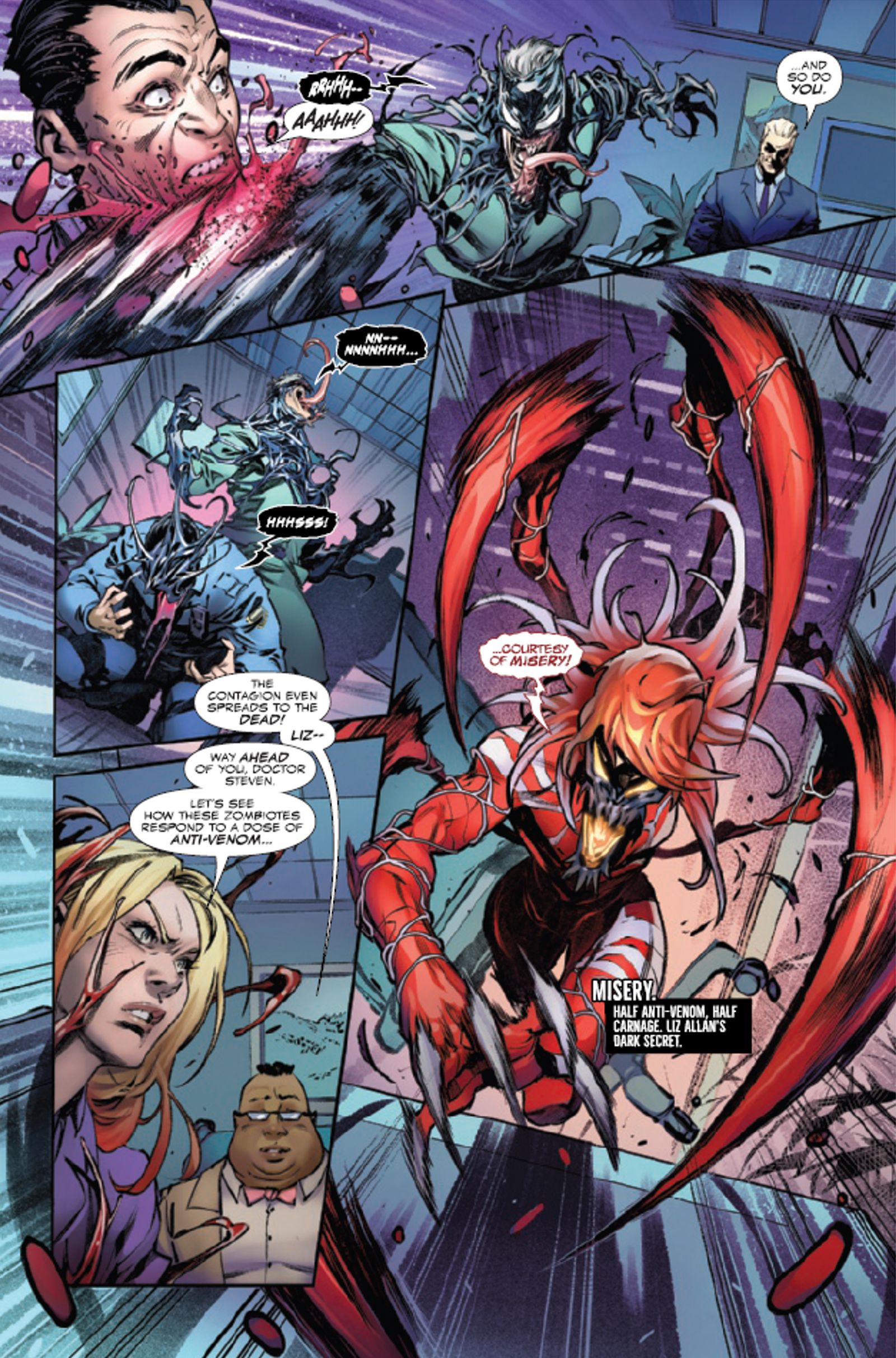 Venom War Uncovers the Truth Behind Marvel's Zombiote Infection
