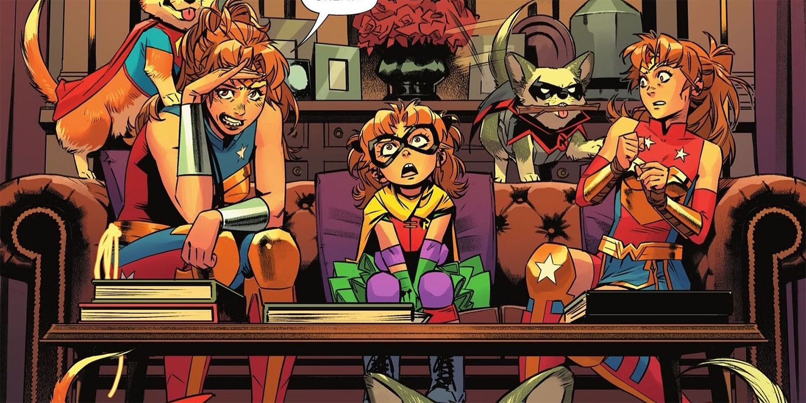 Adorable Art of Wonder Woman's Daughter Released by DC