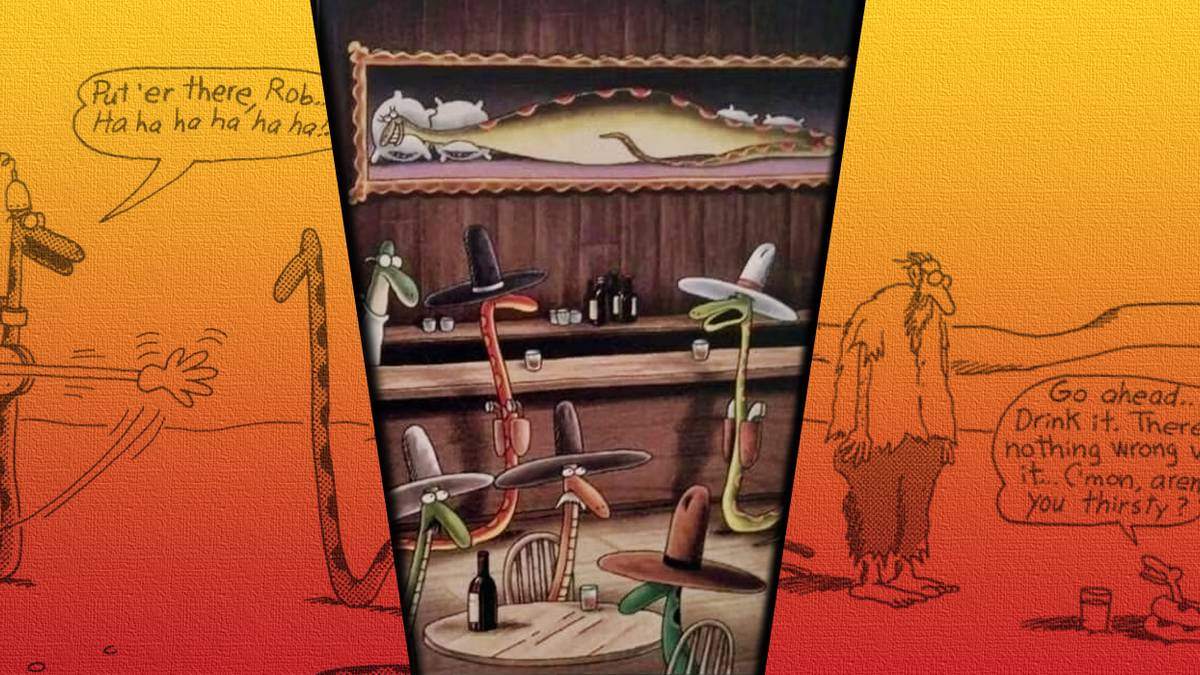 Die 10 lustigsten „The Far Side“-Comics mit Schlangen, im Ranking