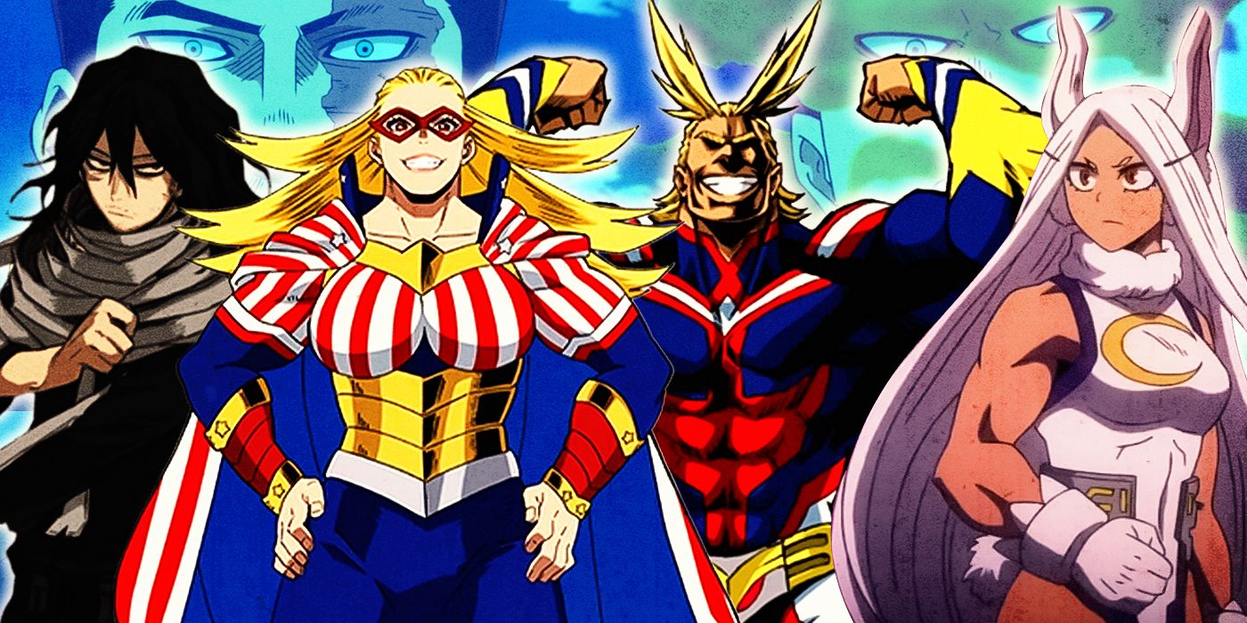 10 Best Pro Heroes at the End of MHA, Ranked