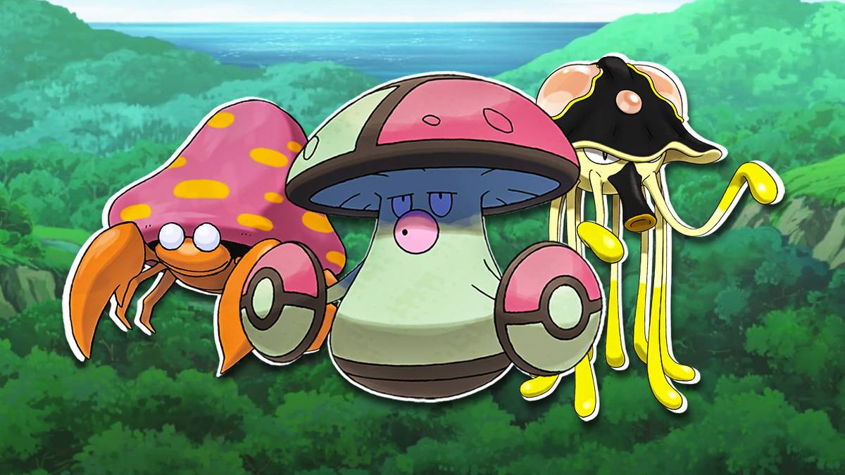 Toescool Every Mushroom Pokémon in the Series, Ranked