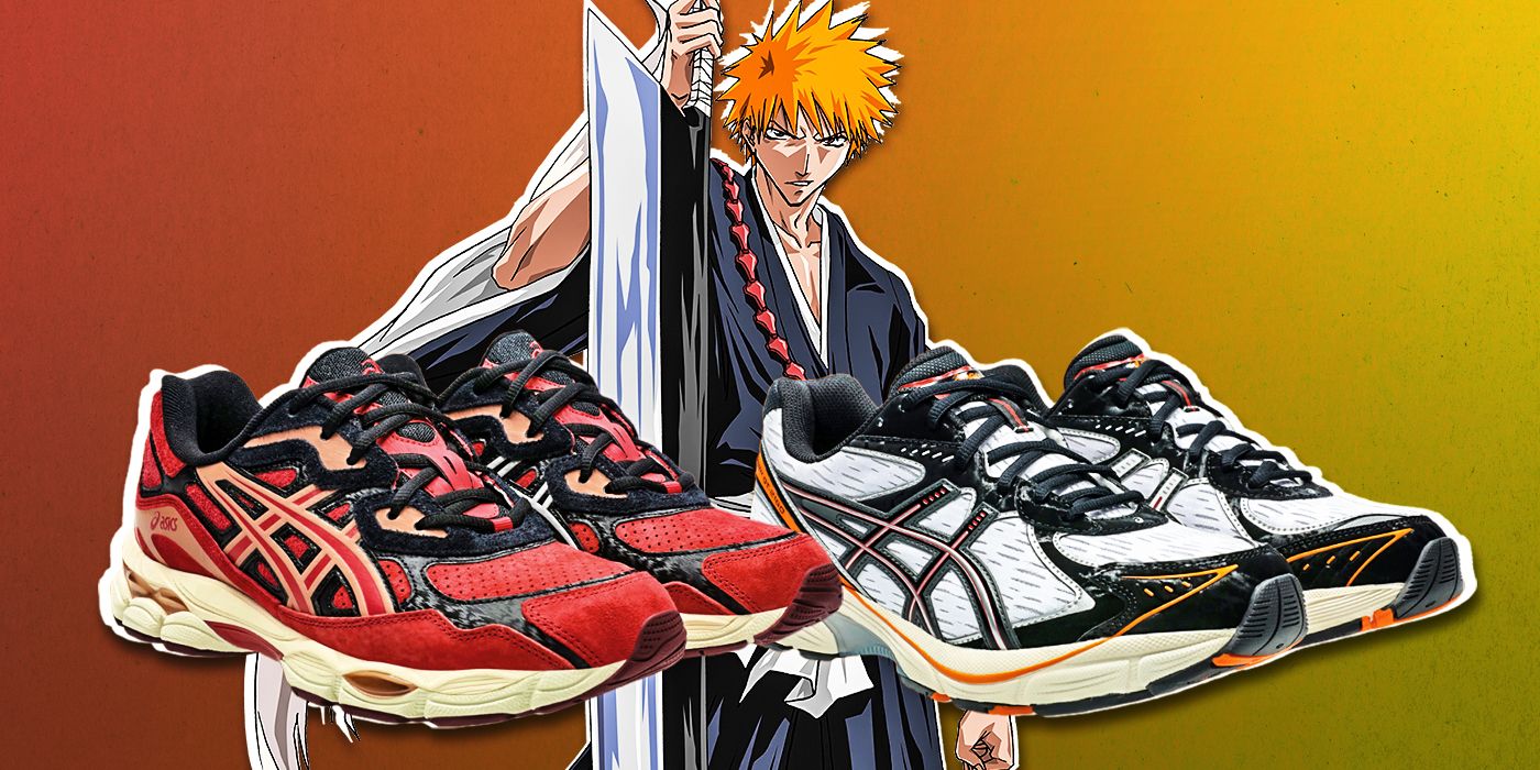 靴 ichi Bleach and ASICS Reveal the Anime's 20th Anniversary Ichigo