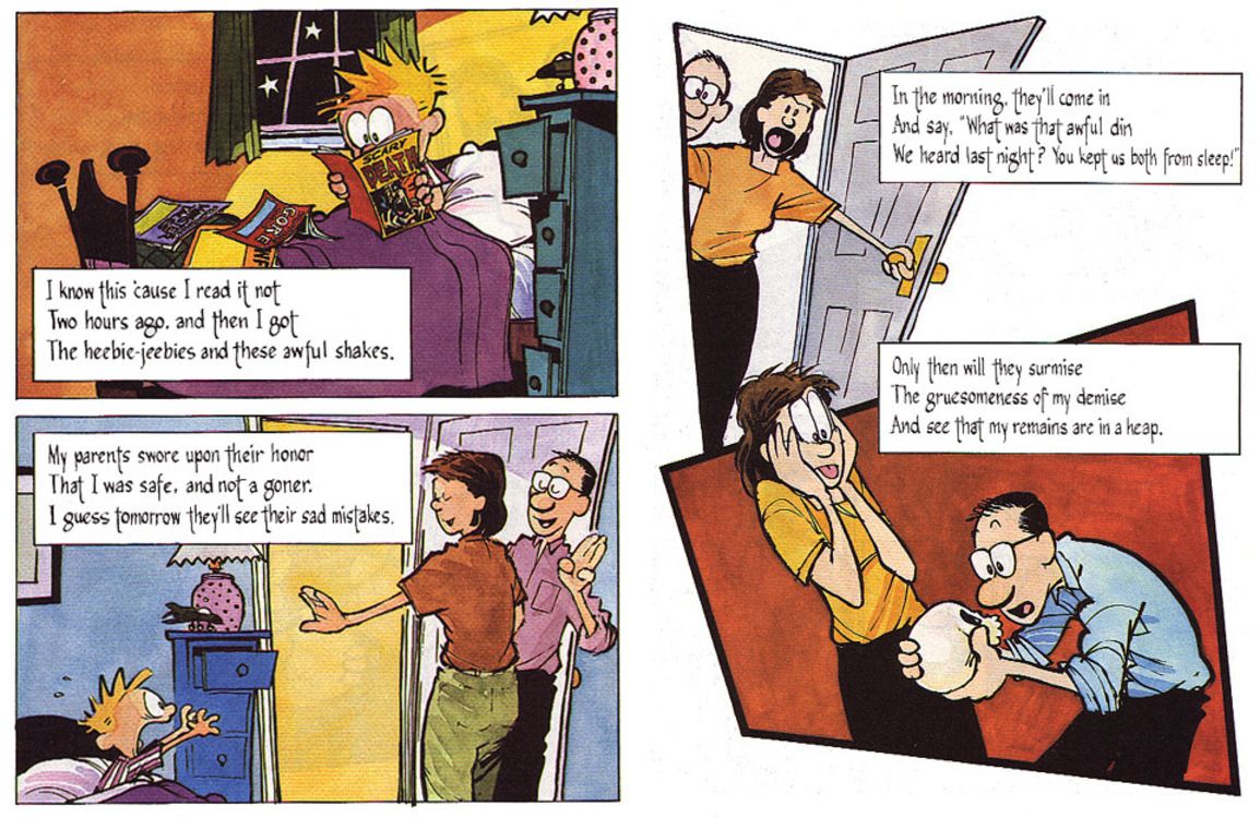 10 Creepiest Calvin and Hobbes Comic Strips, Ranked