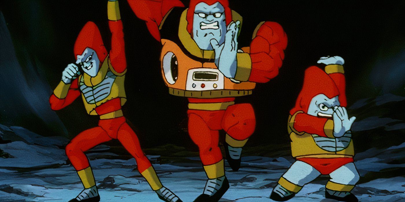 The Para Para Brothers pose in Dragon Ball GT.
