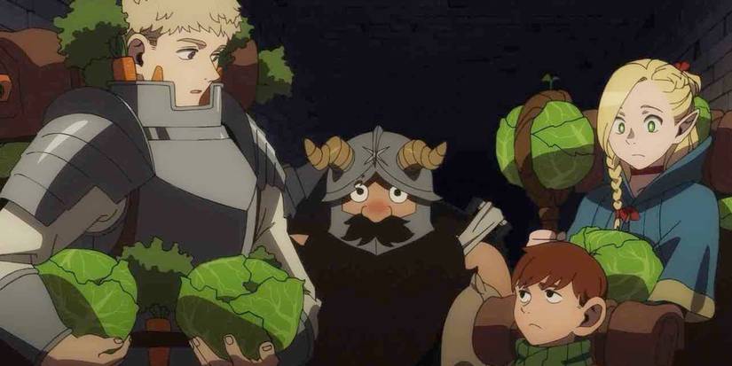 Party with delicious vegetables in the dungeon.
