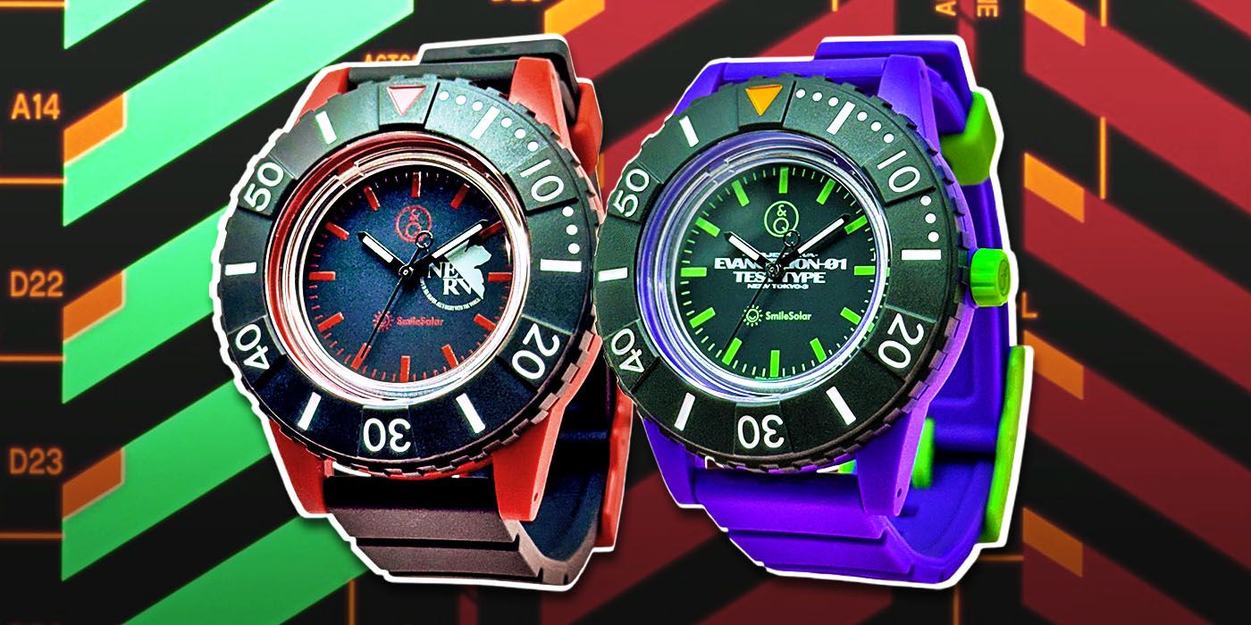 Neon Genesis Evangelion Gets 20th-Anniversary Watches for NERV and