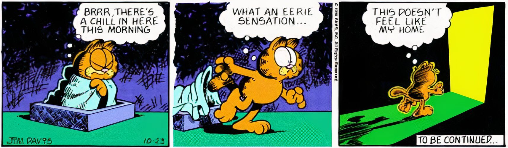 10 cómics de Garfield más profundos