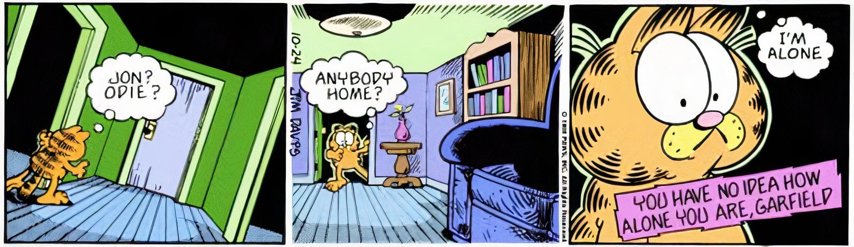 10 cómics de Garfield más profundos