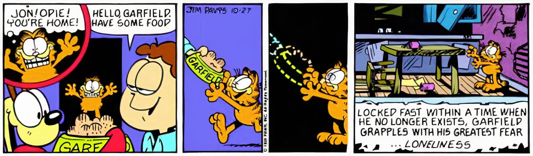 10 cómics de Garfield más profundos