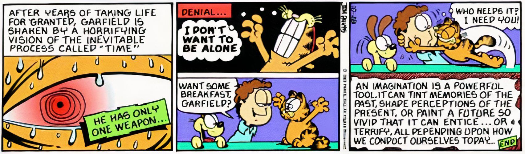 10 cómics de Garfield más profundos