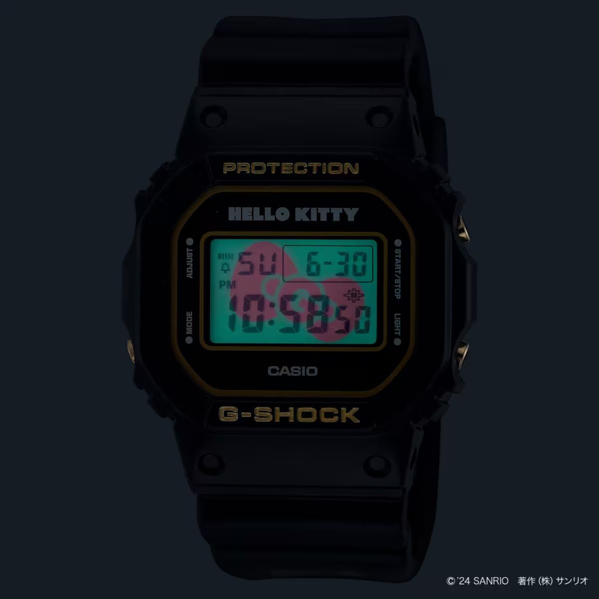 【新品】HELLO KITTY 50th 限定　CASIO GSHOCK Sanrio's Hello Kitty Marks 50th Anniversary With Stylish New CASIO