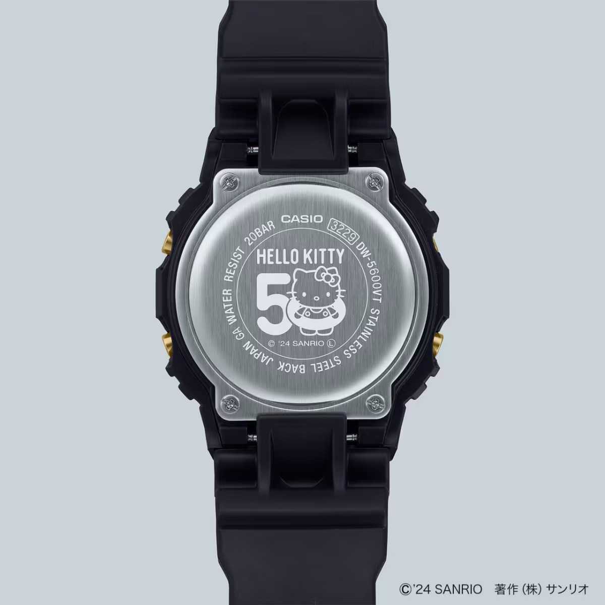 【新品】HELLO KITTY 50th 限定 CASIO GSHOCK Sanrio's Hello Kitty Marks 50th Anniversary With Stylish New