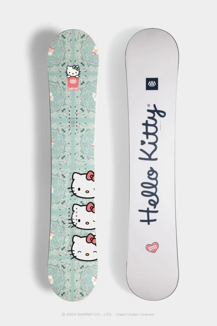 Sanrio's Hello Kitty Gets Special New Snowboard Release for