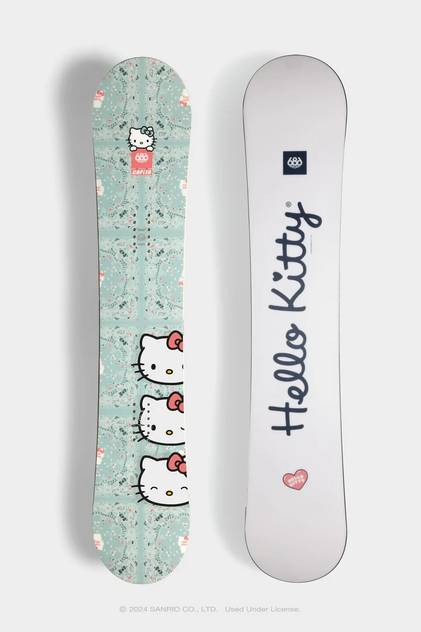 Sanrio's Hello Kitty Gets Special New Snowboard Release for Kawaii Sanrio's Hello Kitty Gets Special New Snowboard Release for Kawaii