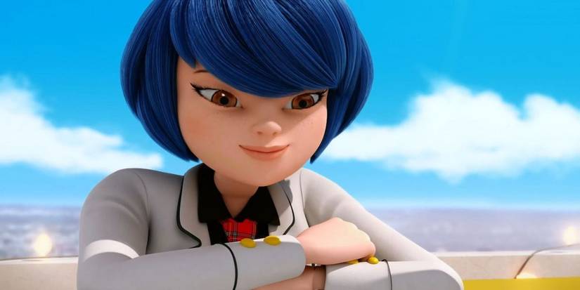Kagami smiling in Miraculous Ladybug.