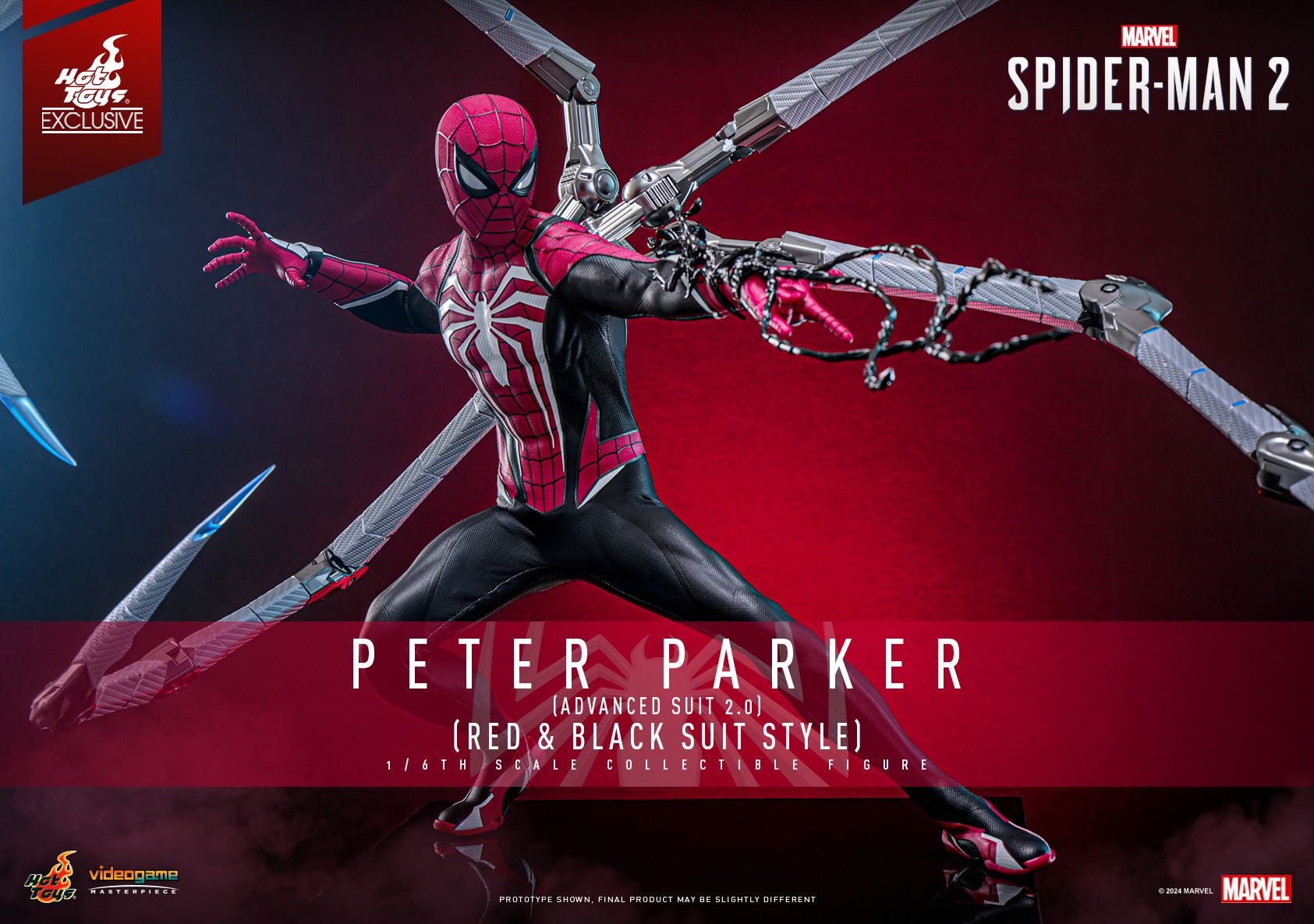 New Marvel's Spider-Man 2 Peter Parker Advanced Suit 2.0 Is