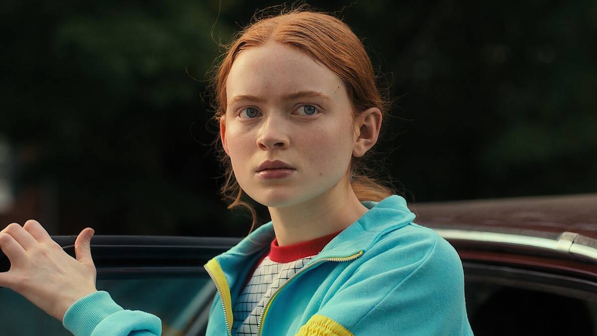 Max Mayfield looks concerned in Stranger Things Season Four