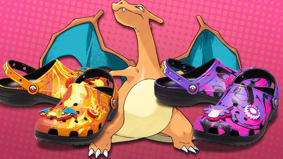 New Pokémon Crocs Roar to Life With Releases for Charizard, Gengar & More
