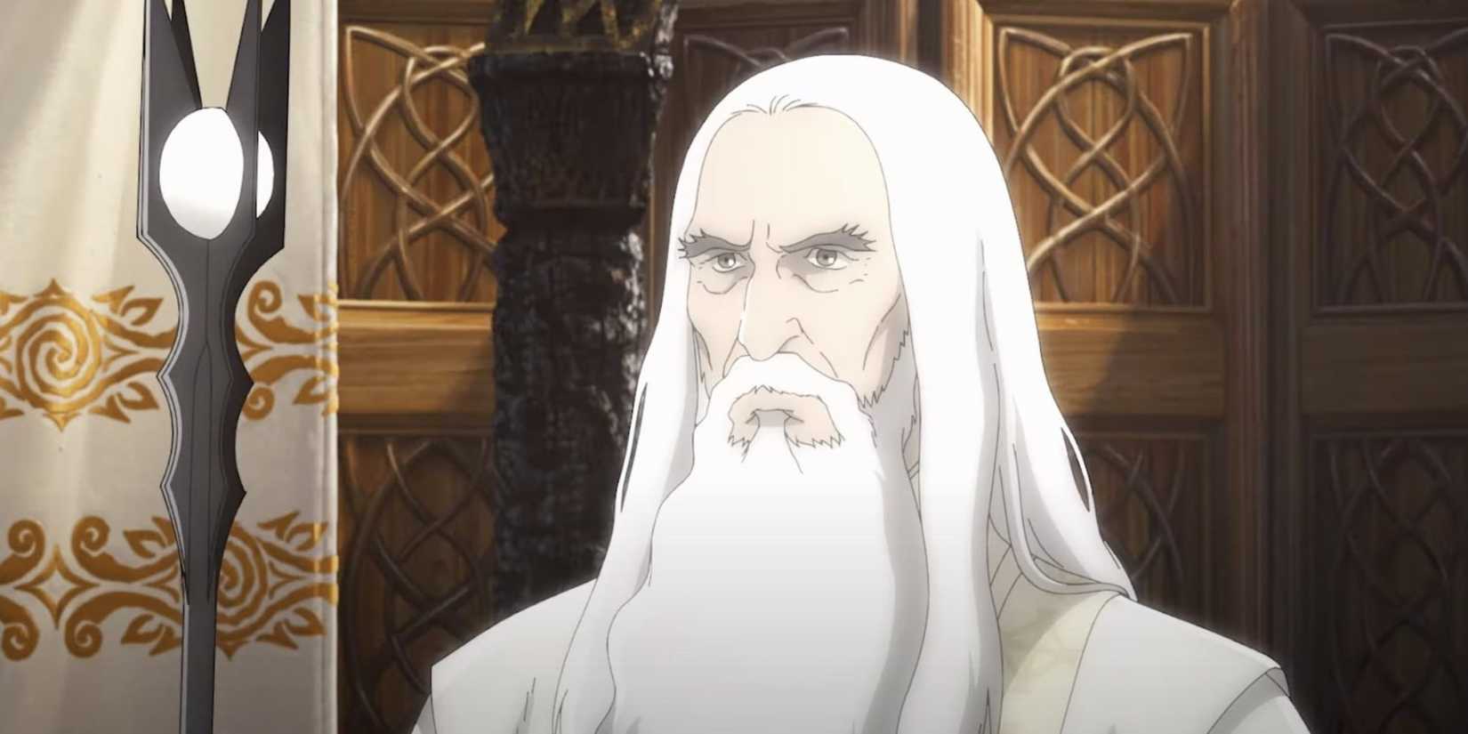 Who Plays Saruman In The War of the Rohirrim? Christopher Lee's Return ...