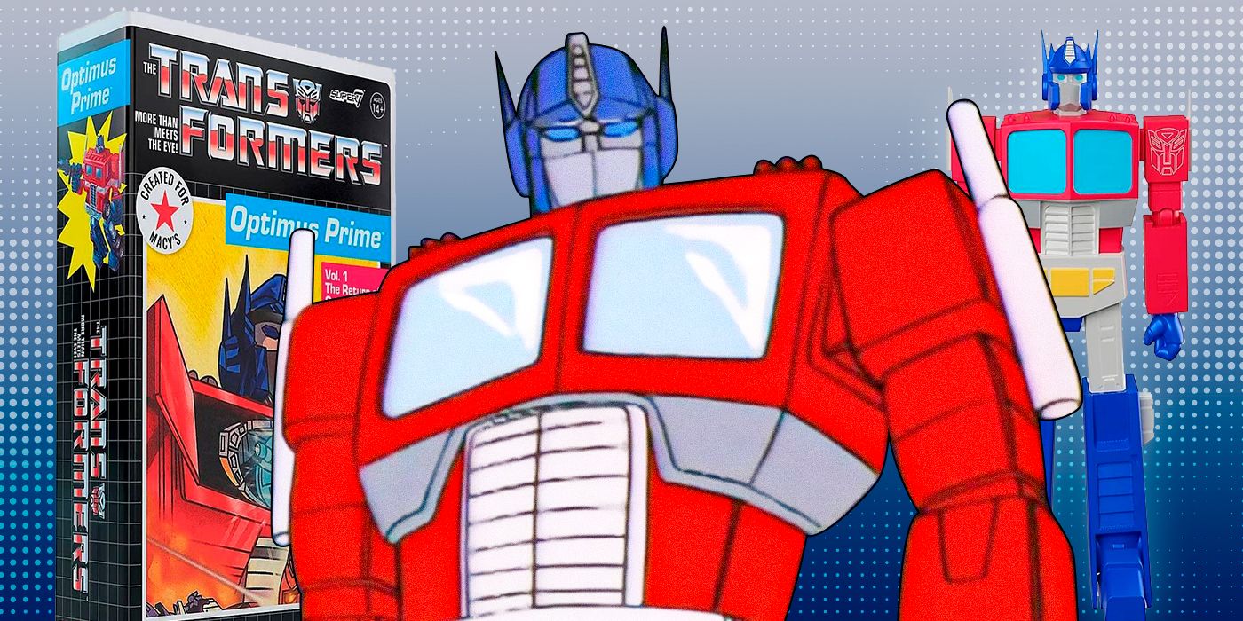 Transformers' New Super 7 Optimus Prime Figure Gets VHS-Ready