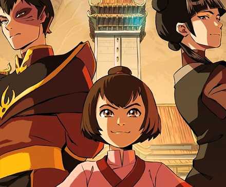 Zuko, Mai, and Kii from