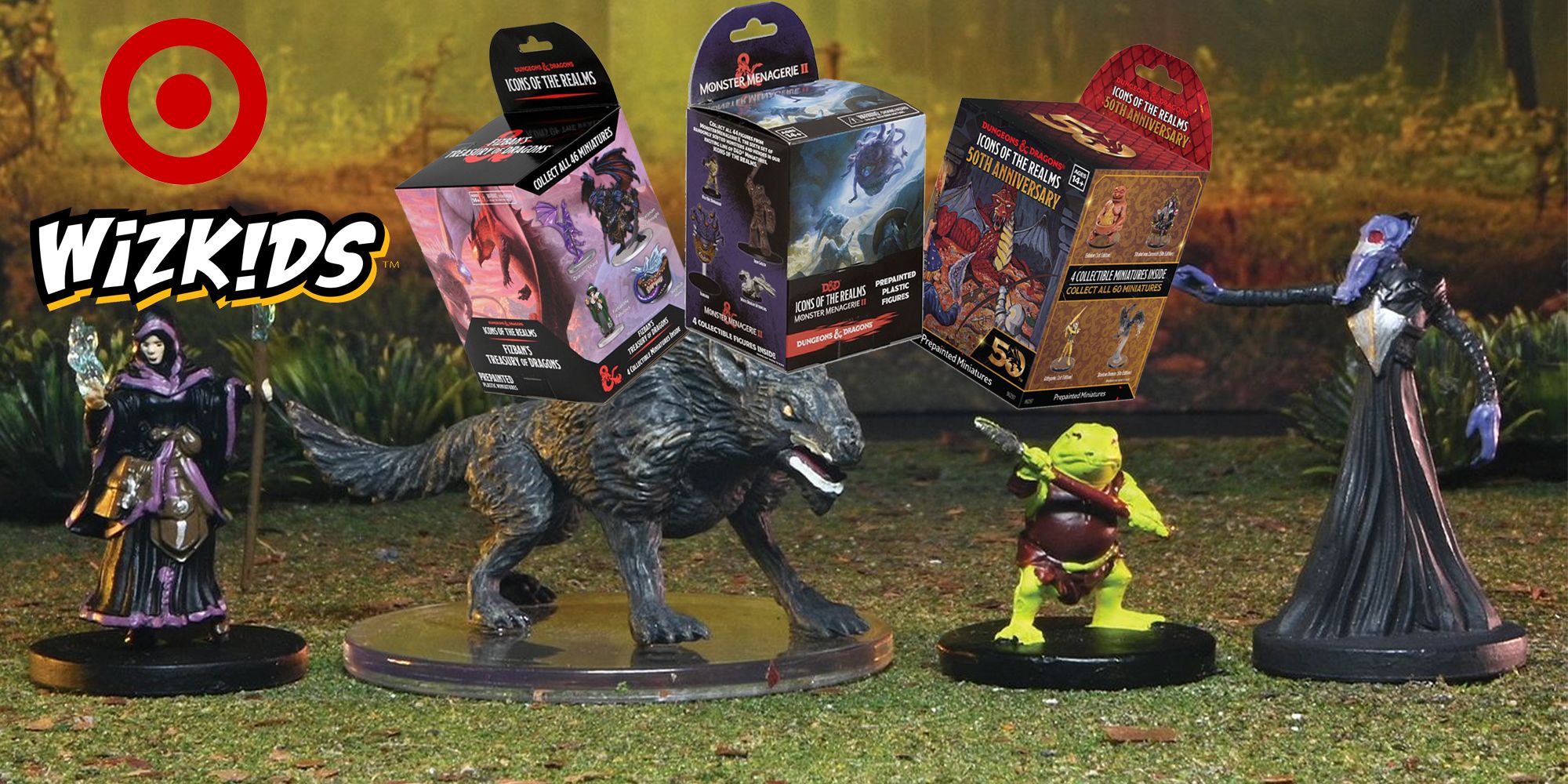 WizKids Brings D&D: Icons of the Realms Miniatures to Target, Just