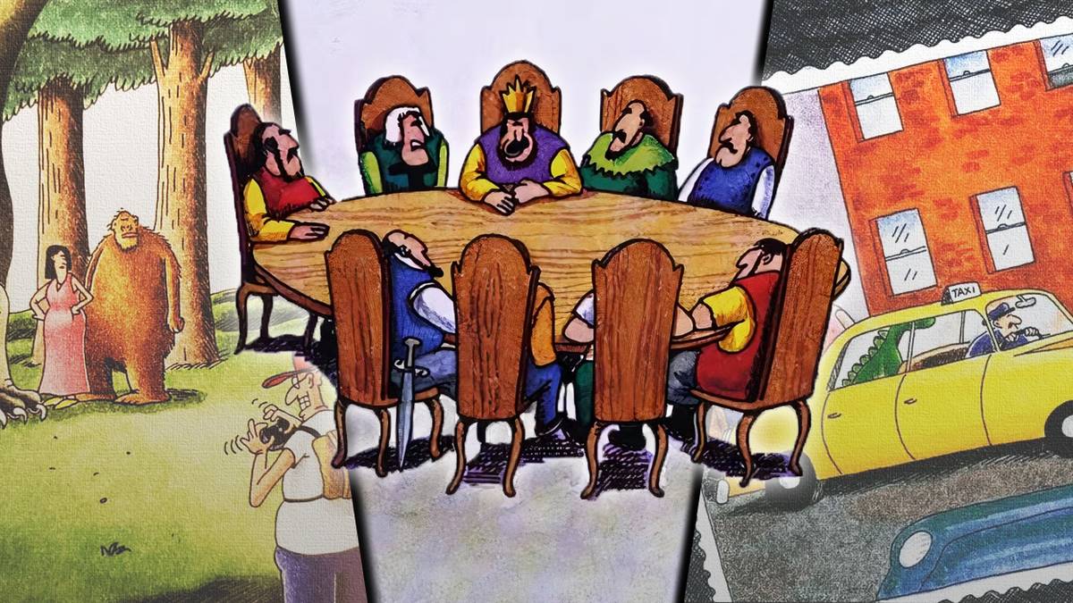 10 Best The Far Side Comics About Myths and Legends, Ranked