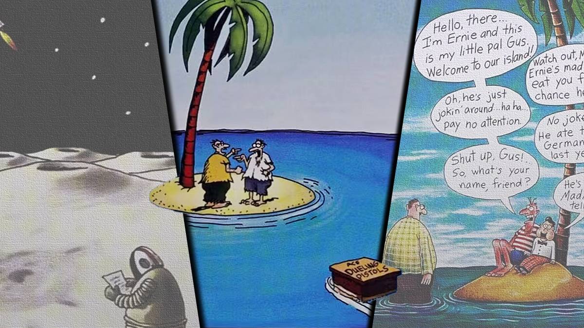 The Best Far Side Comics About Stranded People
