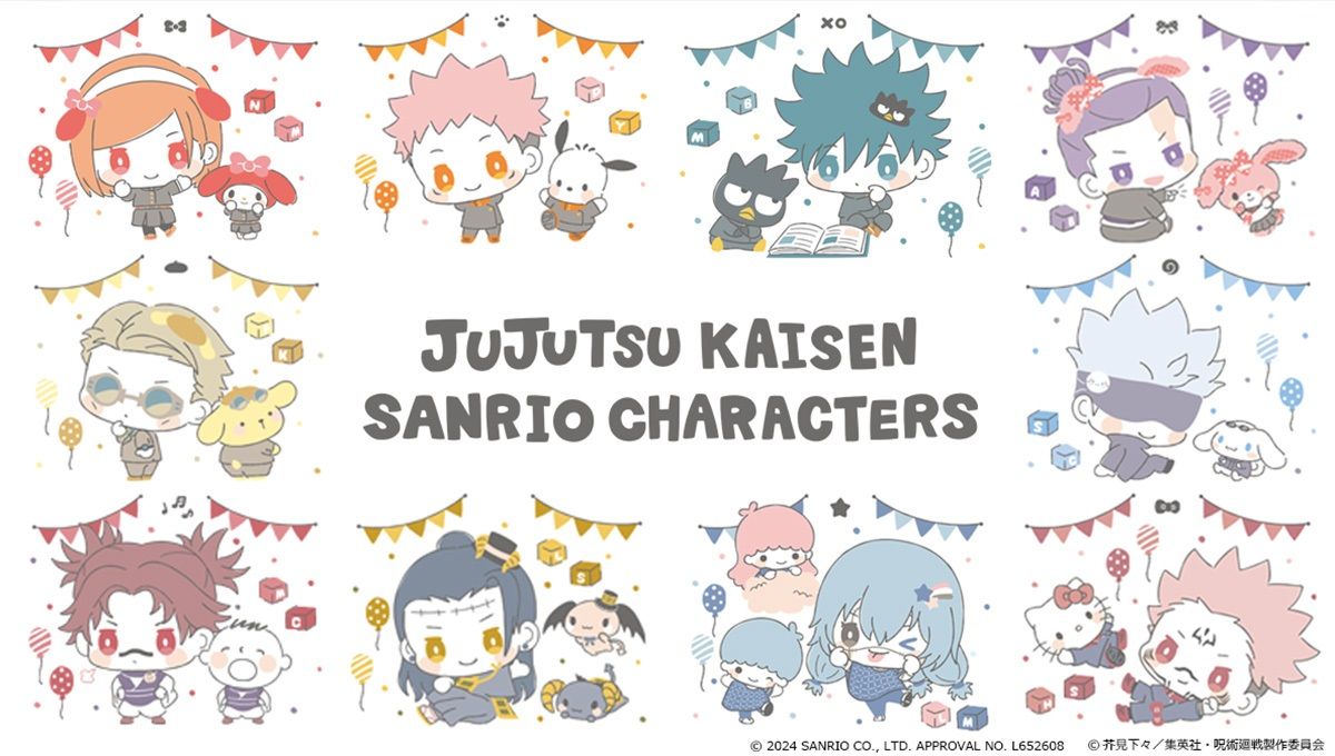 JUJUTSU KAISEN Characters Crossover With Sanrio Mascots in New Collaboration - News