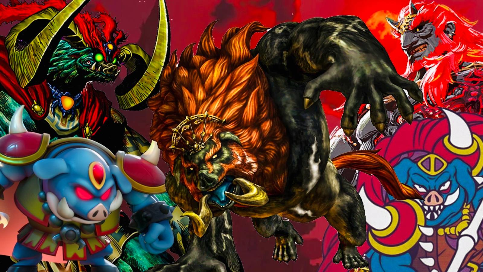 Zelda: Every Version of Ganon, Ranked Based on Power