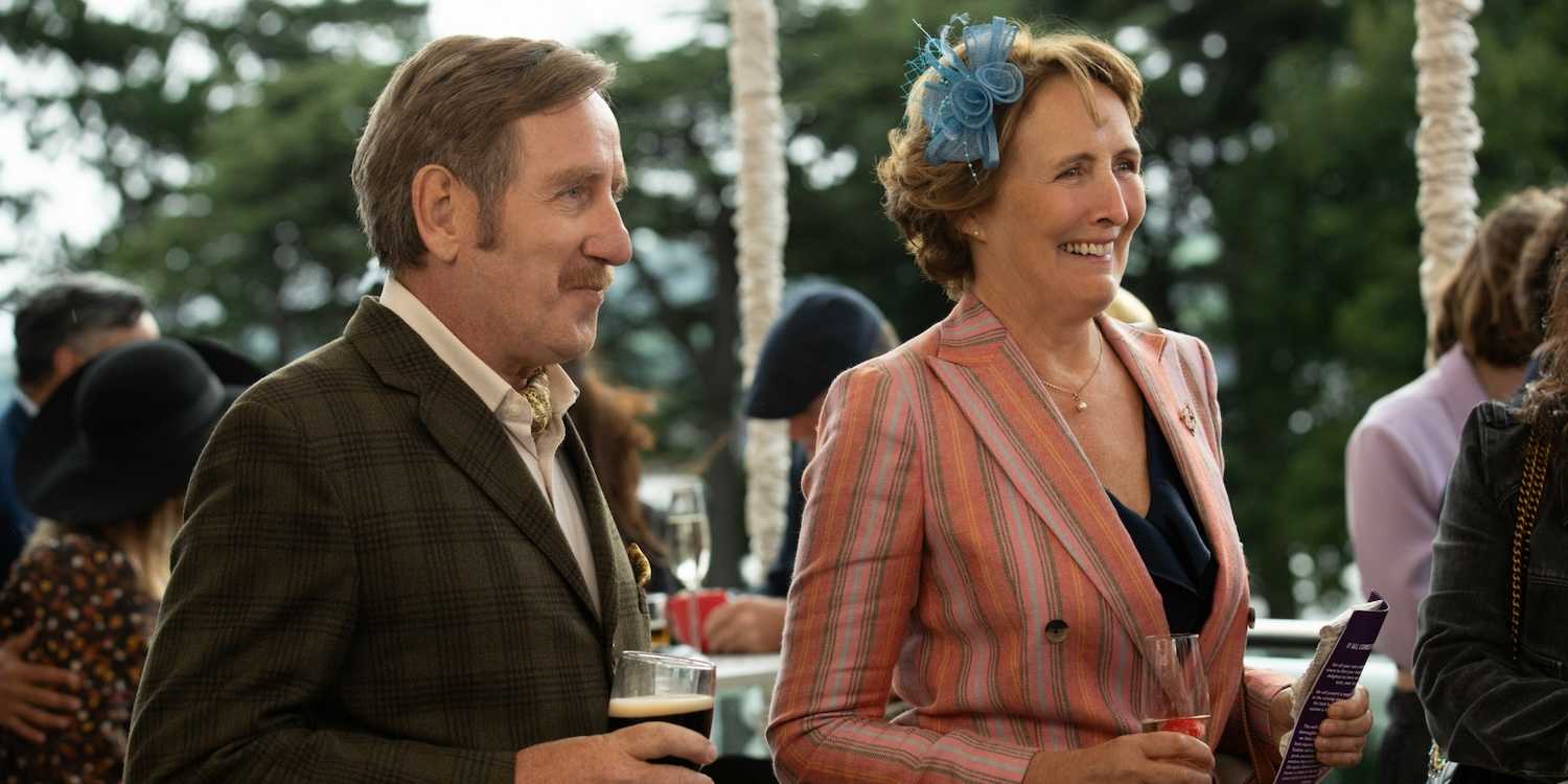 Roger Muldon Anne-Marie Duff and Fiona Shaw on Bad Sisters Season 2