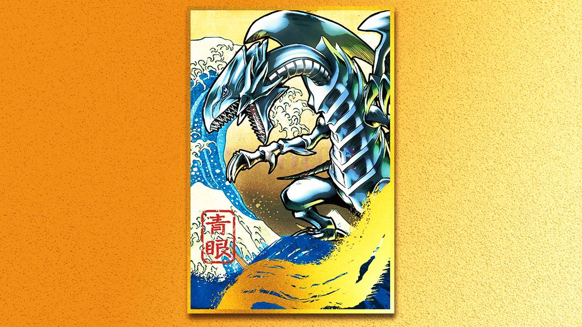 Yu-Gi-Oh Farewells the Year of the Dragon With an Exclusive Blue-Eyes Ukiyo-e Collectible Yu-Gi-Oh Farewells the Year of the Dragon With an Exclusive Blue-Eyes Ukiyo-e Collectible