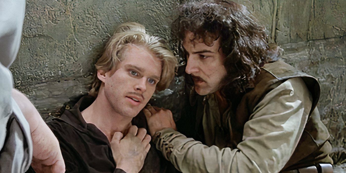 کری الویس و مند پاتینکین در فیلم The Princess Bride