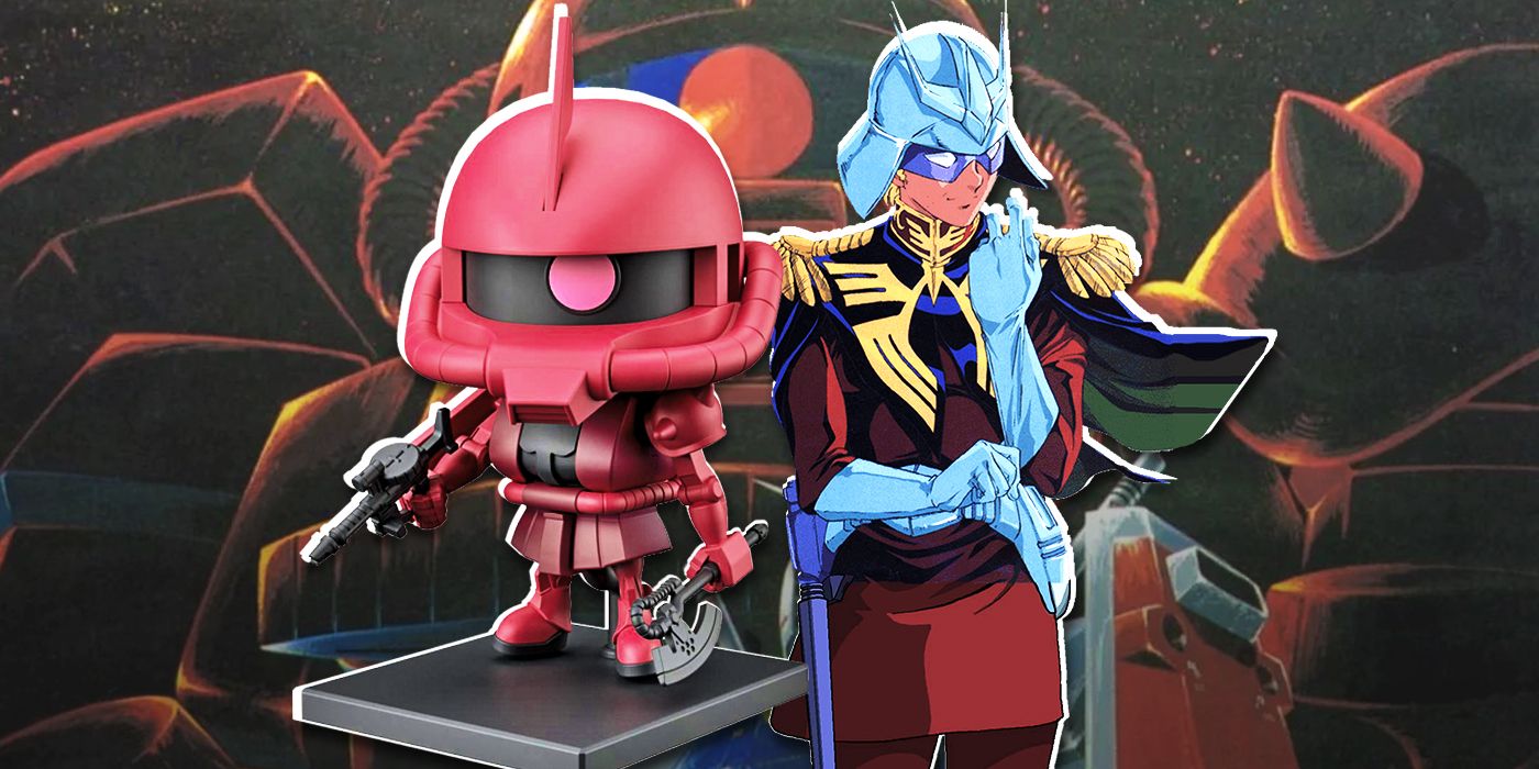 未開封 MOBILE SUIT GUNDAM CHAR AZNABLE Figurine Mobile Suit Gundam statuette GGG Char Aznable 21 cm