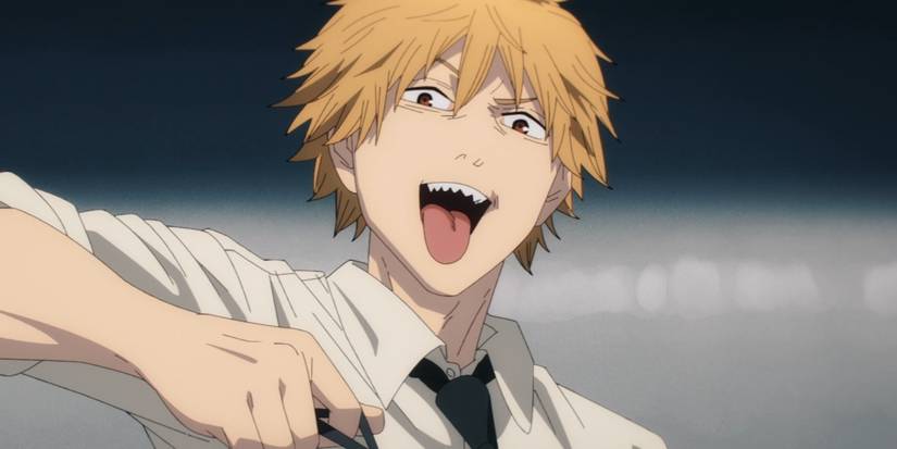 Denji using his ripcord in the man of the chainsaw