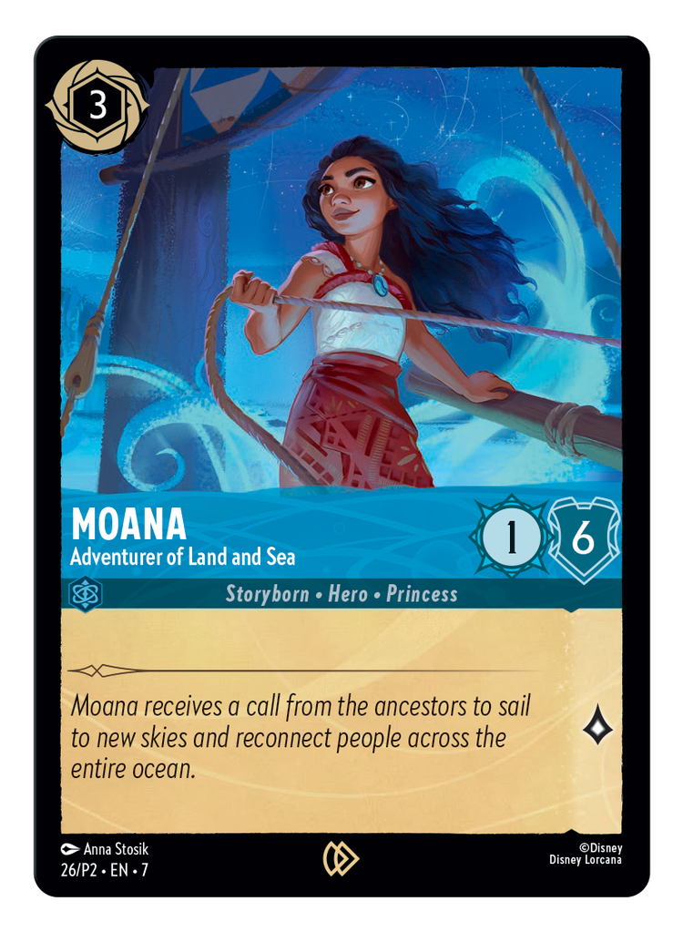 Special Lorcana Promo Card To Be Given Away At Moana 2 Screenings Special Lorcana Promo Card To Be Given Away At Moana 2 Screenings