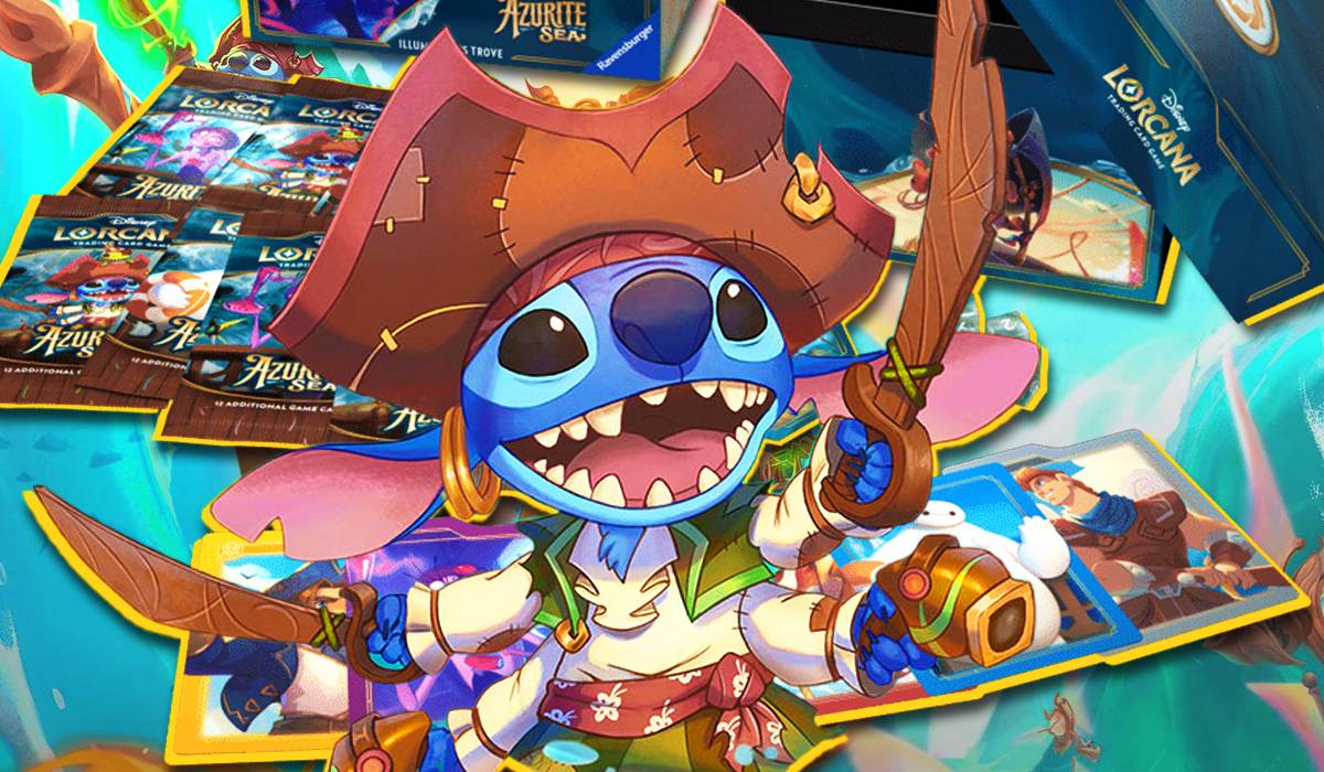 disney lorcana azurite sea starter deck Ravensburger TCG: - Amber & Ruby Single-Player | Engaging Gameplay | Over 200 Original Disney Artworks These glimmers appear as beloved characters or in completely new DISNEY LORCANA: AZURITE SEA Trove