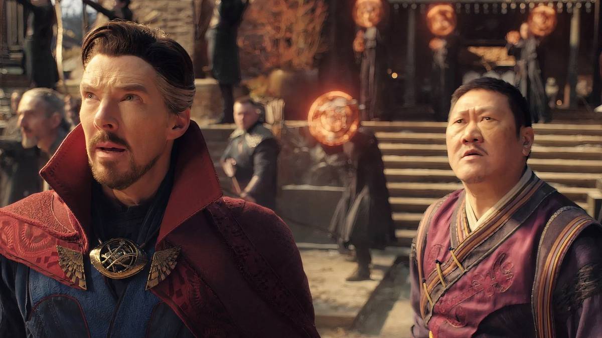 Doctor Strange and Wong gather forces to fight back against Wanda who arrives with a vengeance in Doctor Strange in the Multiverse of Madness.