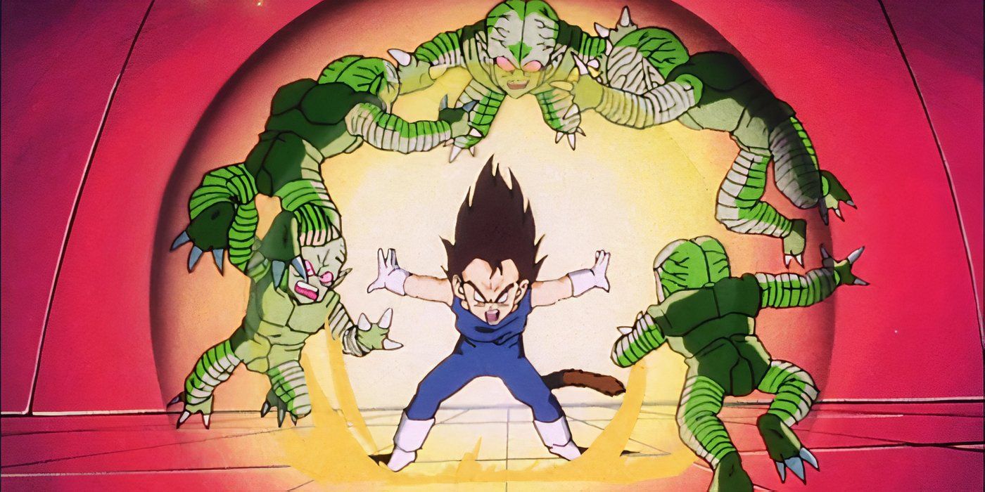 Trong Dragon Ball Z, Vegeta lúc nhỏ đã tiêu diệt một nhóm Saibamen trong quá trình luyện tập.