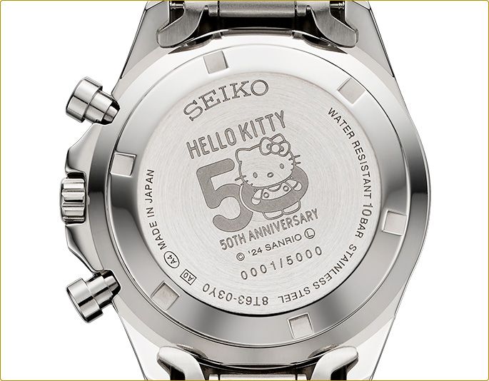 Seiko Reveals New Hello Kitty Bullet Train Watch for 50th